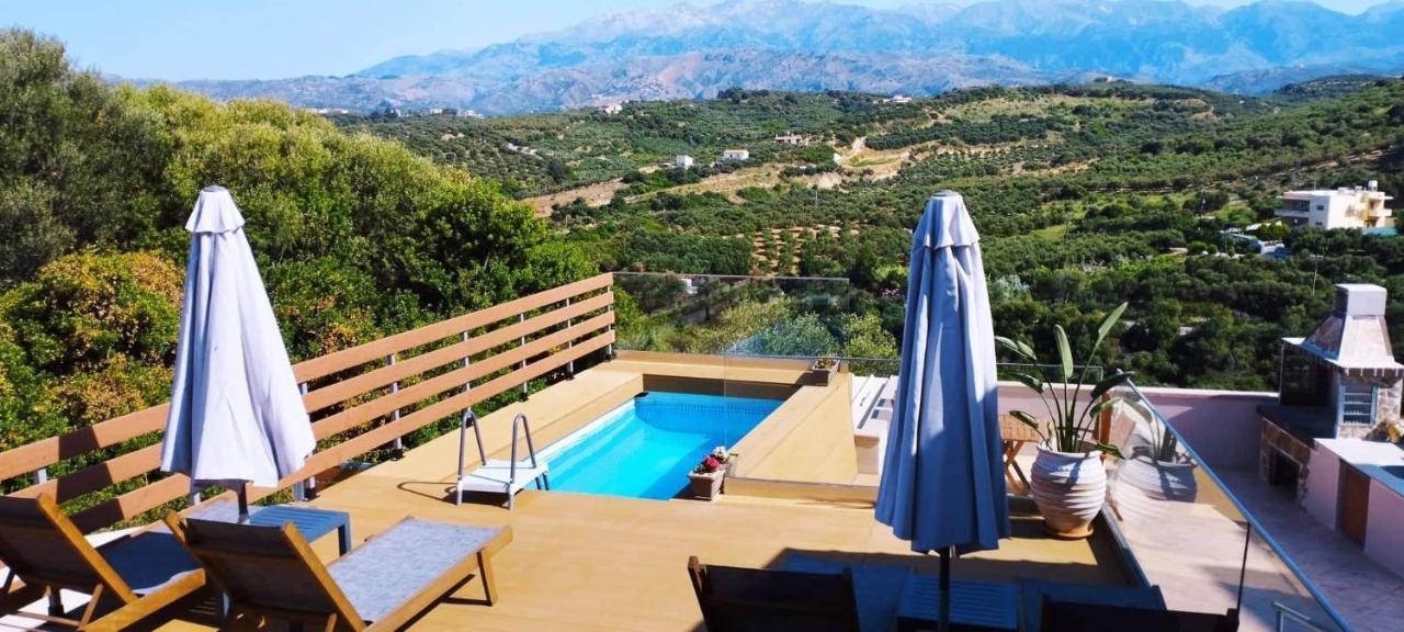 Wish Sea & Mountain View Villa Stalós Eksteriør bilde